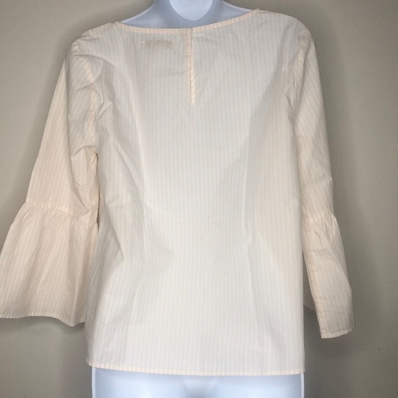 Madewell Striped Bell-Sleeve Top - Picture 6 of 6